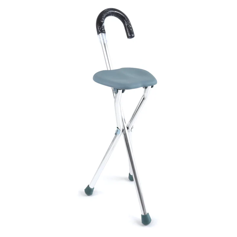 NeoFit Foldable Walking Stick with Seat