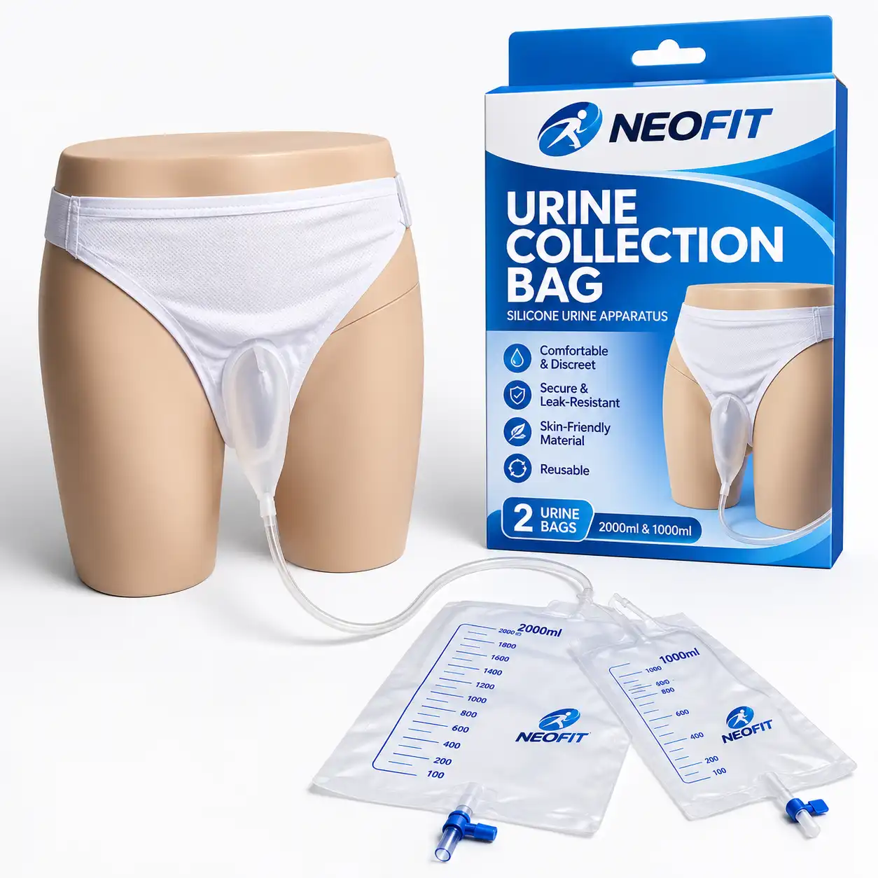 ChatGPT Image Jul 17, 2026, 10_48_22 AM NeoFit Reusable Silicone Urine Collection Bag | Adjustable Urine Bag - Image 1