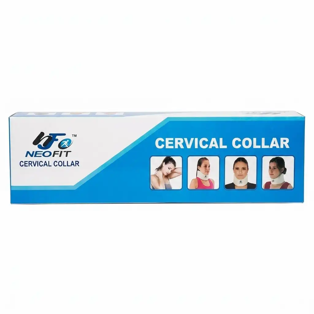 NEOfIT_cervical_collar_box_photo…_202607191959 NeoFit Hard Cervical Collar | Rigid Neck Support - Image 1
