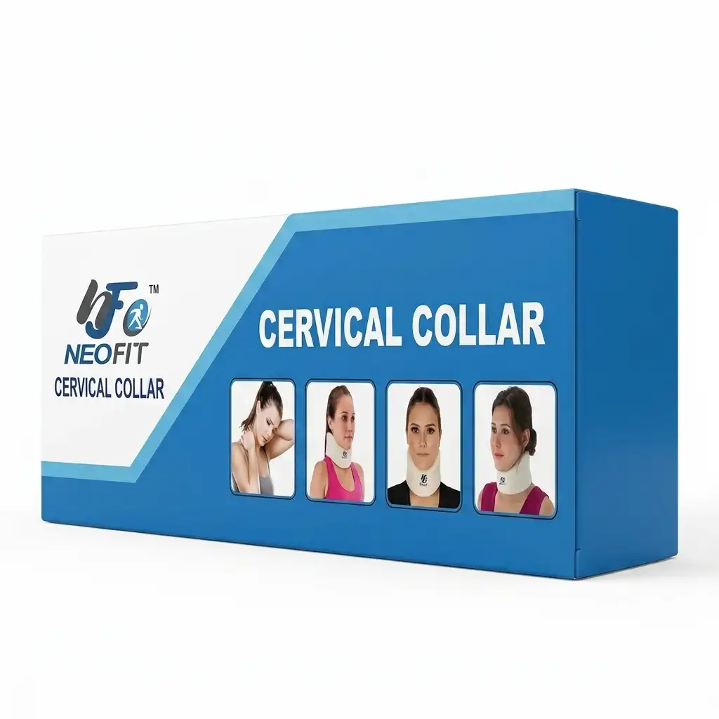 NEOfIT_cervical_collar_packaging…_202607191959 NeoFit Soft Cervical Collar | Adjustable Neck Support - Image 1