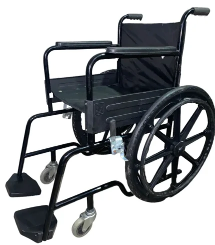 Comfortable, foldable wheelchair for safe mobility and everyday use.
